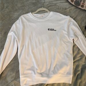 Spiritual Gangster White Crewneck Sweater